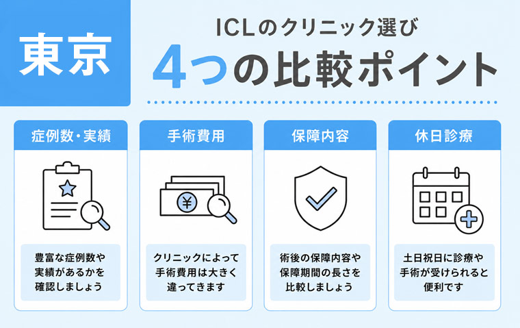 東京のICL眼科の選び方