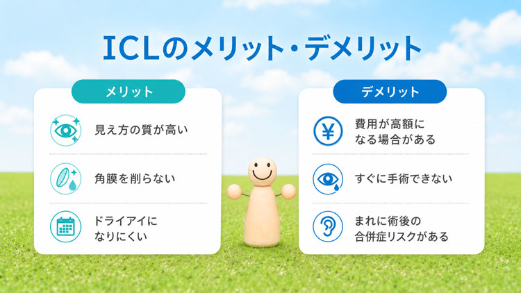 川越のICLのデメリット・メリット